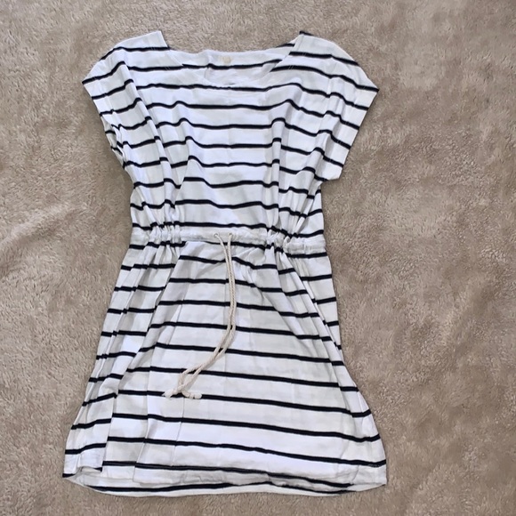 J. Crew Other - J Crew Navy & White Swimsuit Cover Up Size XL